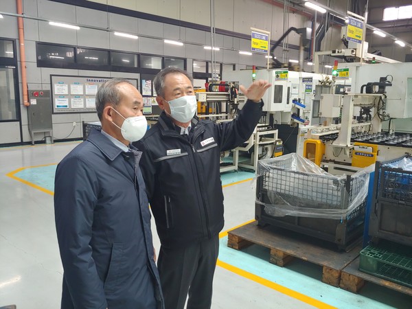 (2020.11.27.일) ㈜삼동허브 지평선산단 투자사업장 방문 