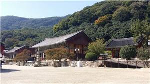 〈그림〉 고창 해양계사찰 선운사의 전경