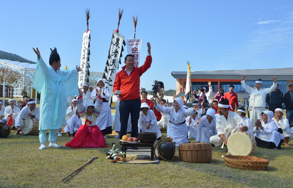 순창장류축제, 순창농요금과들소리 상머슴 최영일 군수