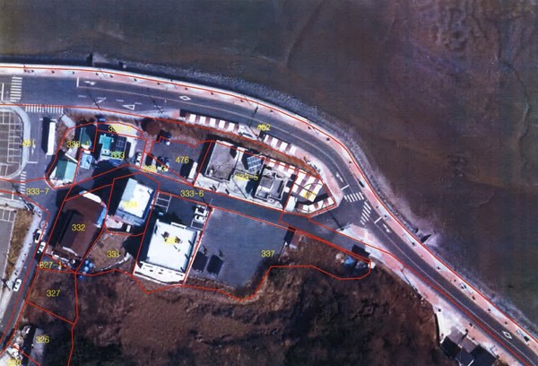 선유도리 지적도